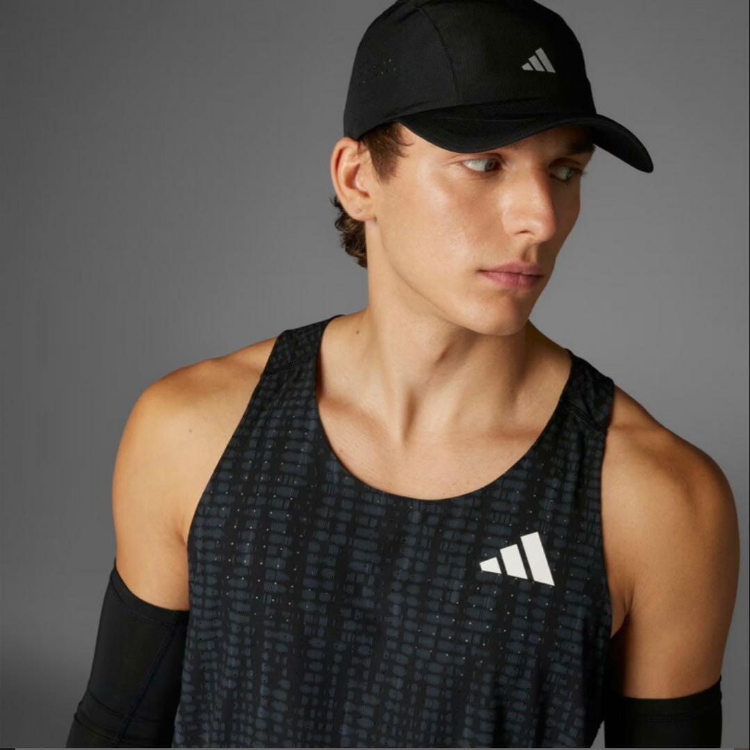 アディダス アディゼロ ランニング シングレット メンズM