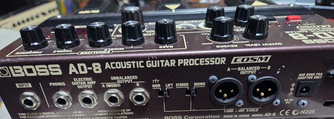 BOSS AD-8 アコースティックギターエフェクター