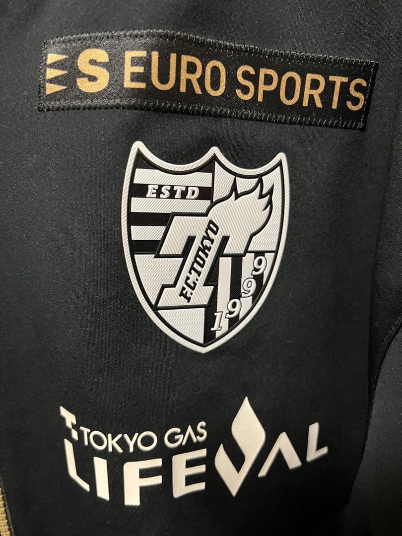 FC東京　ウーブンジャケット　XLサイズ　フルスポンサー