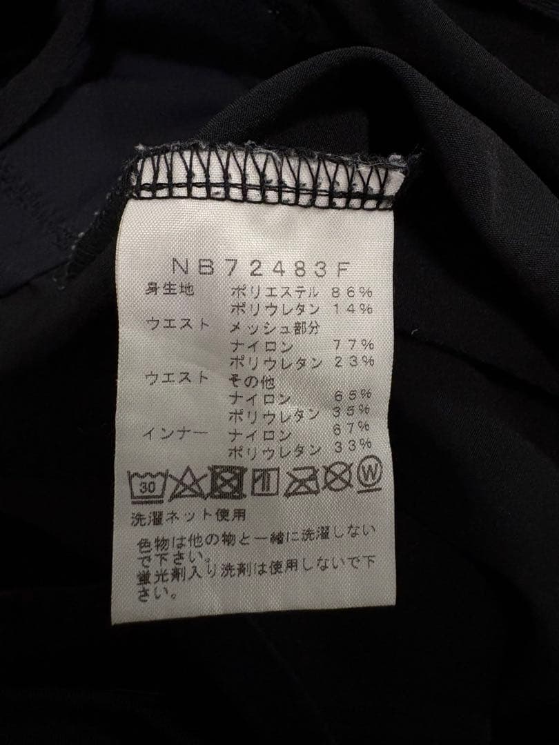 THE NORTH FACE ハイウエストショーツ NB72483F ブラック