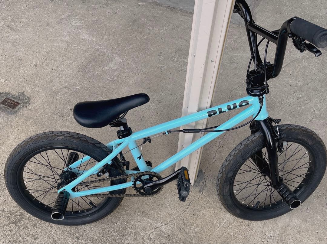 PLUG 水色 BMX自転車