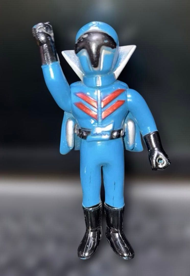 当時物 ソフビ　秘密戦隊ゴレンジャー5体セット　ポピー製　フルコンプ