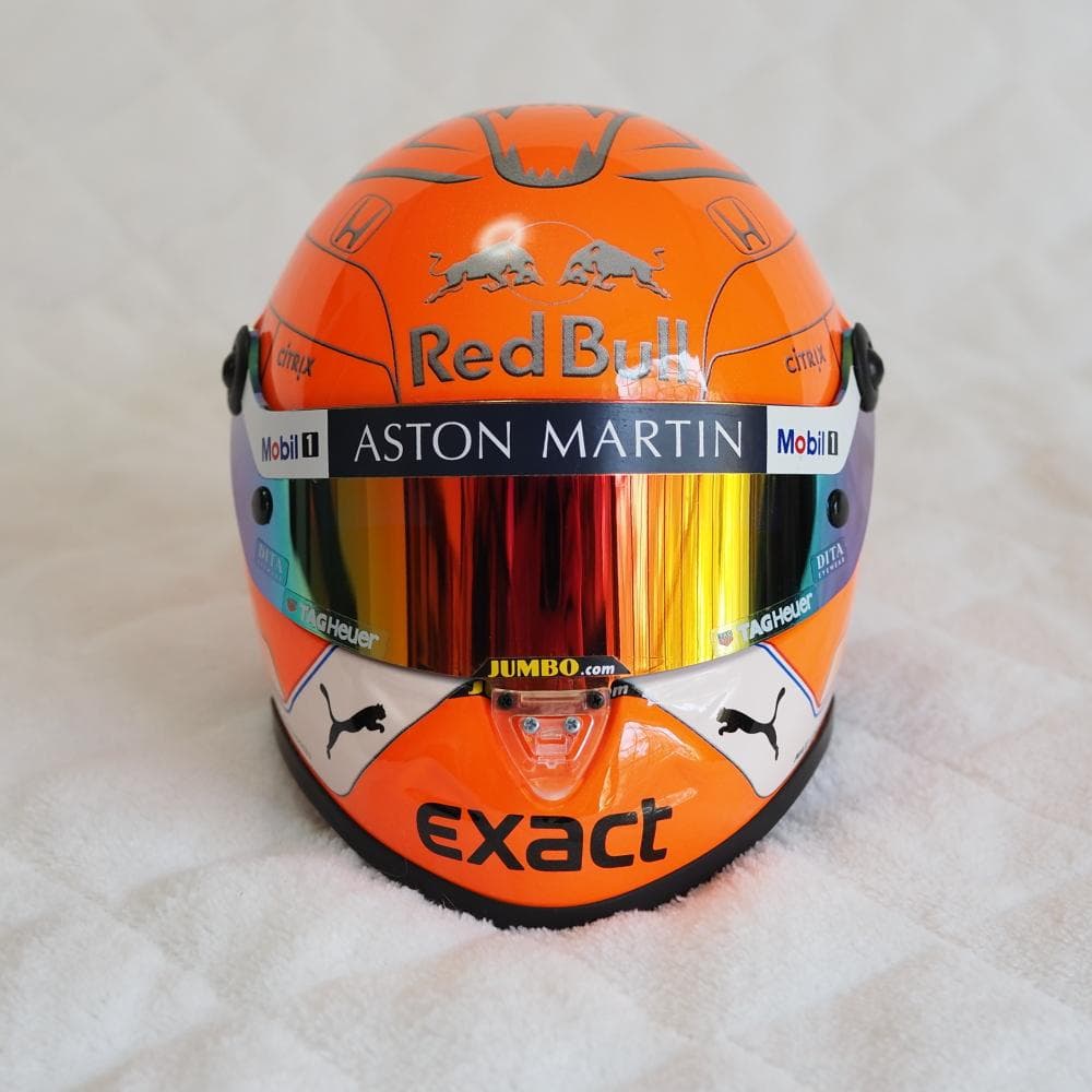 【最終値下げ】フェルスタッペン2019スパ 1/2 ヘルメット レッドブル F1