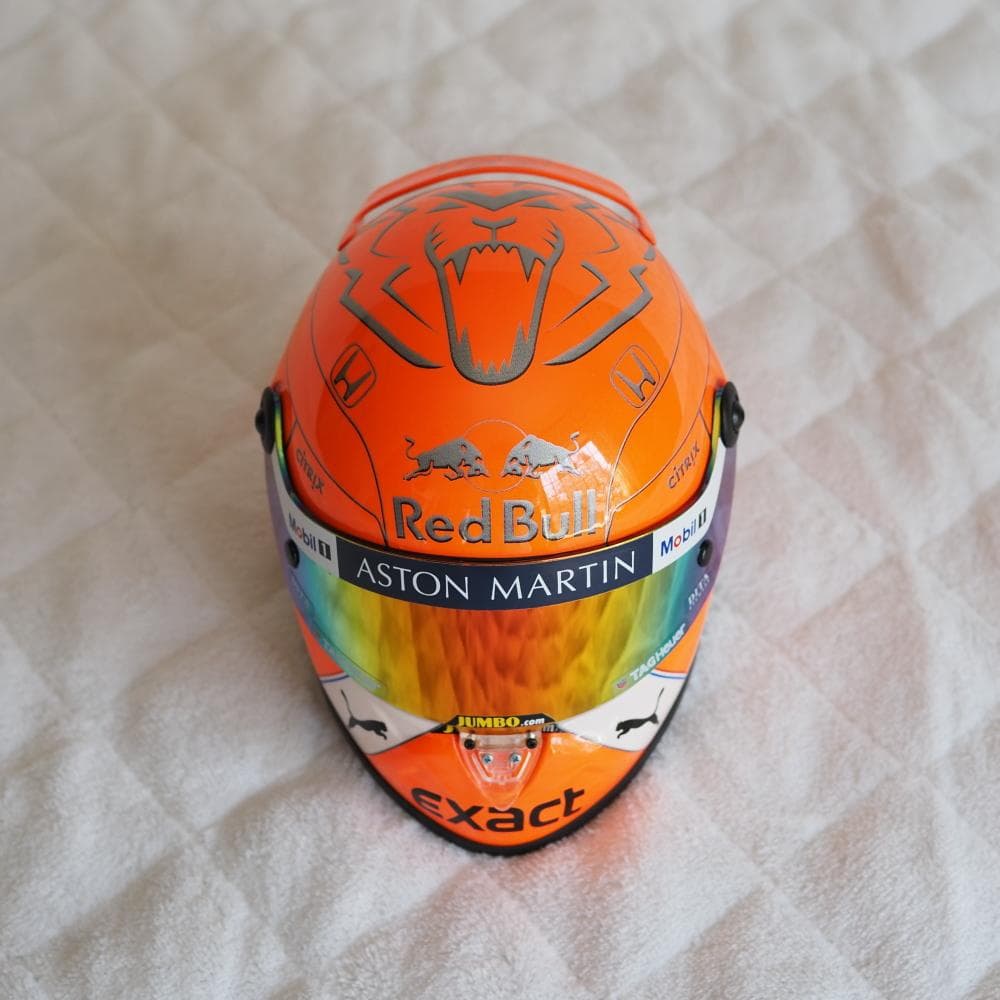 【最終値下げ】フェルスタッペン2019スパ 1/2 ヘルメット レッドブル F1