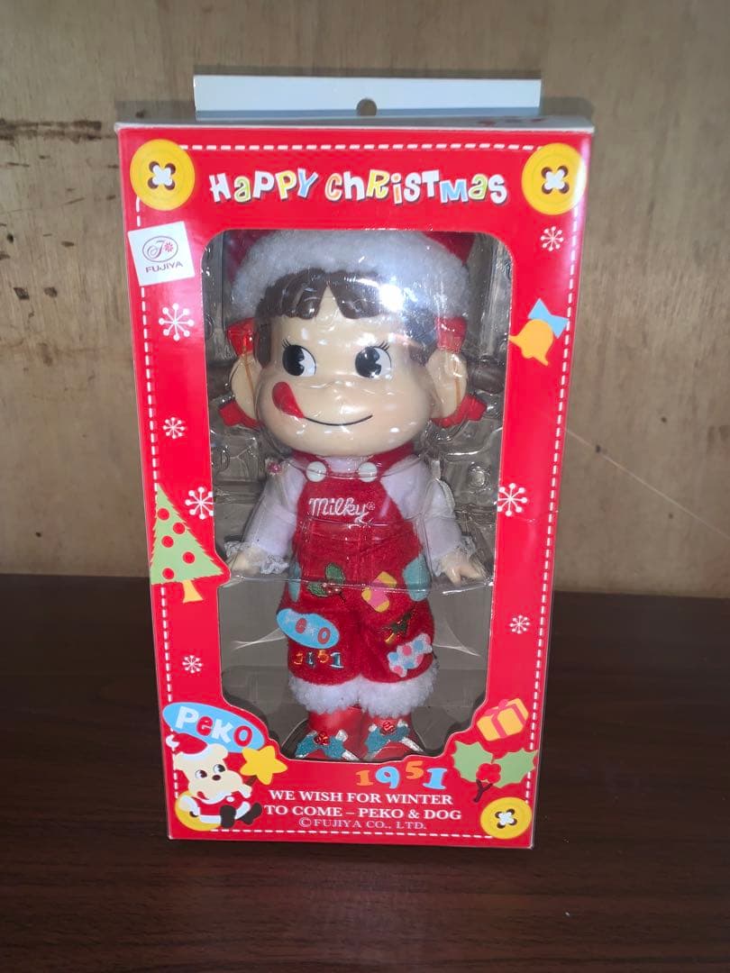 不二家ペコちゃん人形2009HappyChristmas Peko’s Doll