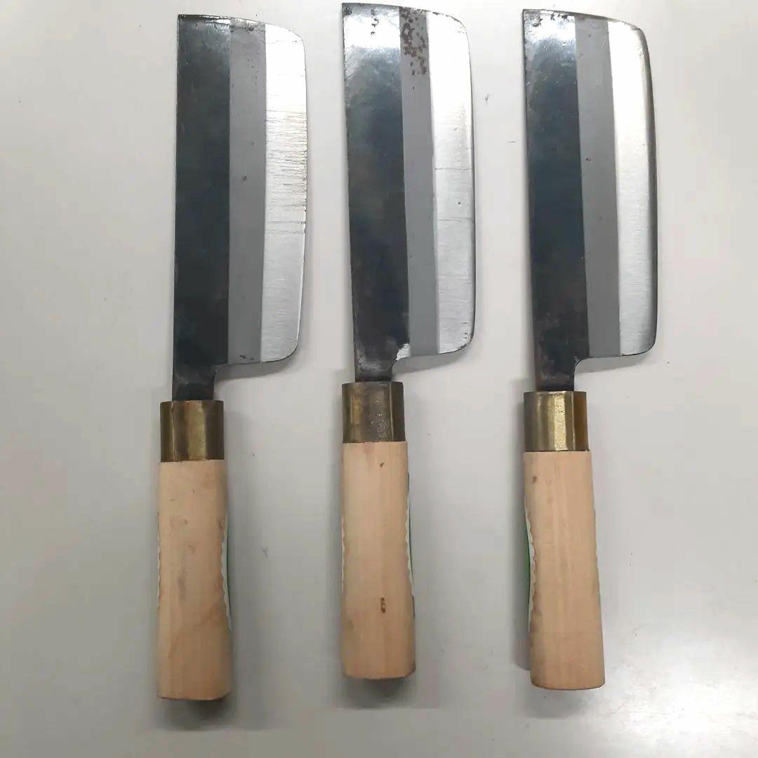 値下げ日本製純鋼製I 菜切り包丁 特級品 昭和23年製から３７年に造られた包丁
