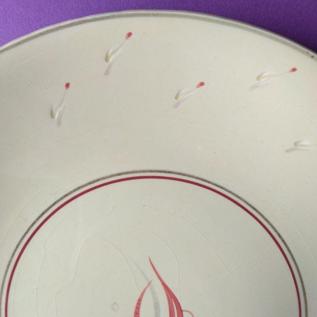 Susie Cooper plate　持ち手付大皿　アカデミーデザイン