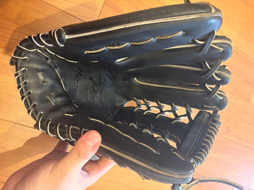Mizuno pro硬式グローブ ブラック