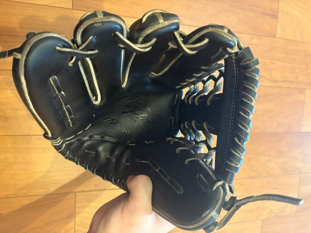 Mizuno pro硬式グローブ ブラック