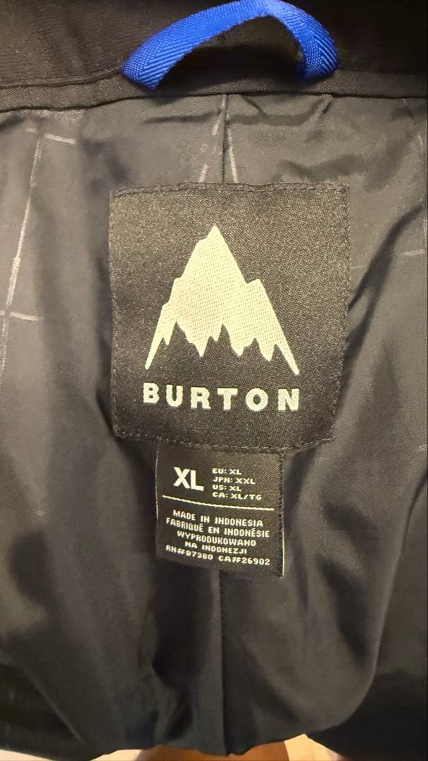 BURTON dial ビブパンツ XL TrueBlack 黒