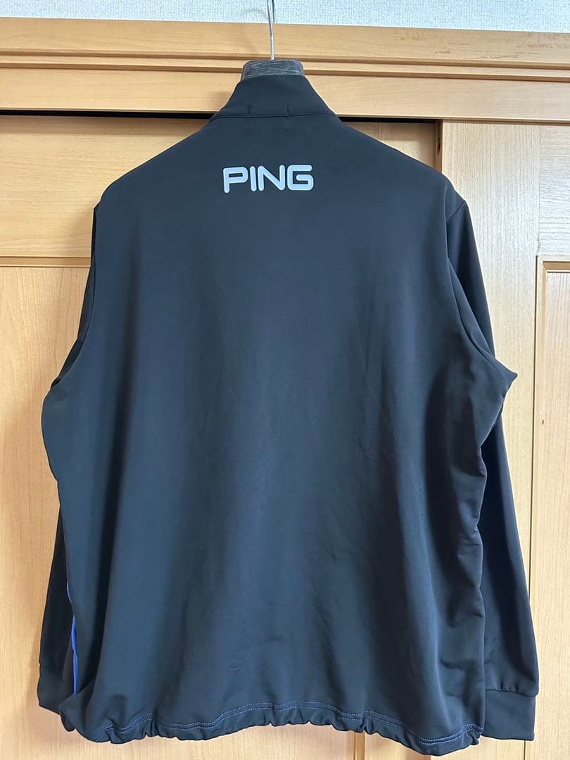 PING エアーフレイク ハーフジップ中綿シャツ 中綿ジョガーパンツセット