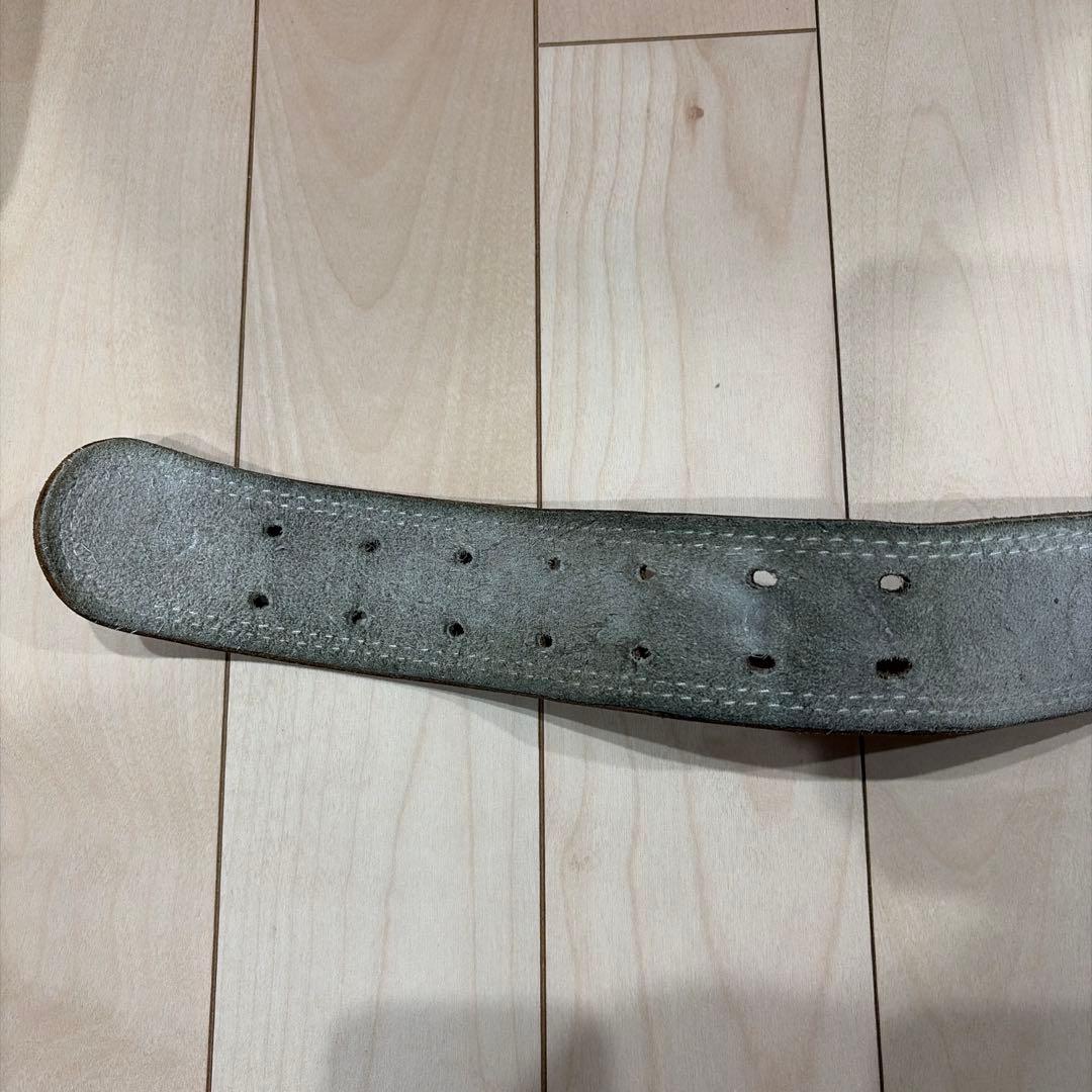 ゴールドジム レザーベルト Mサイズ