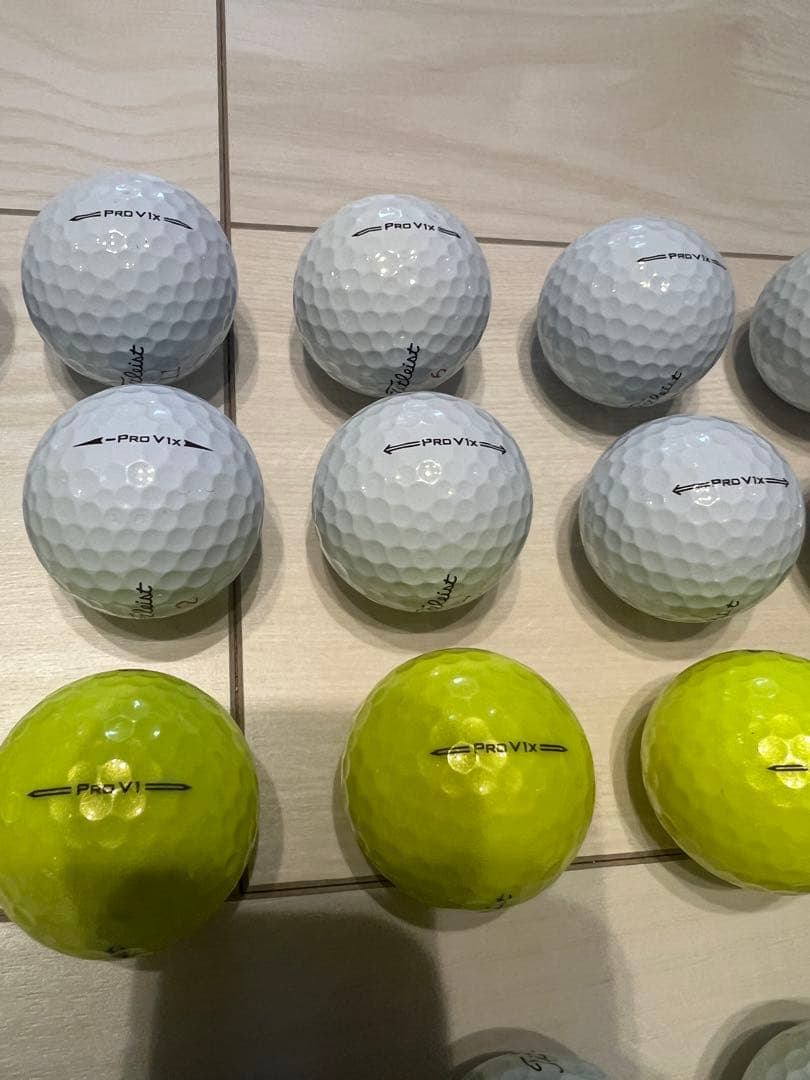 タイト PRO V1／V1X ・テーラーTP5/TP5X 計64個 ロストボール
