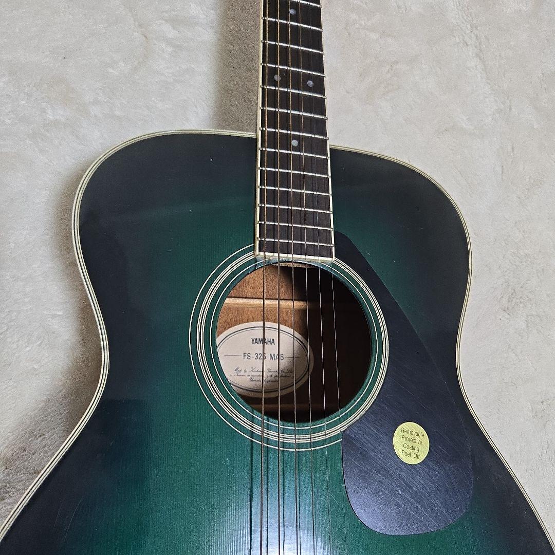 希少 YAMAHA ヤマハ FS-325MAB アコースティックギター グリーン