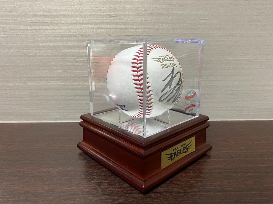 楽天　イーグルス　松井裕樹選手　100S達成記念直筆サインボール