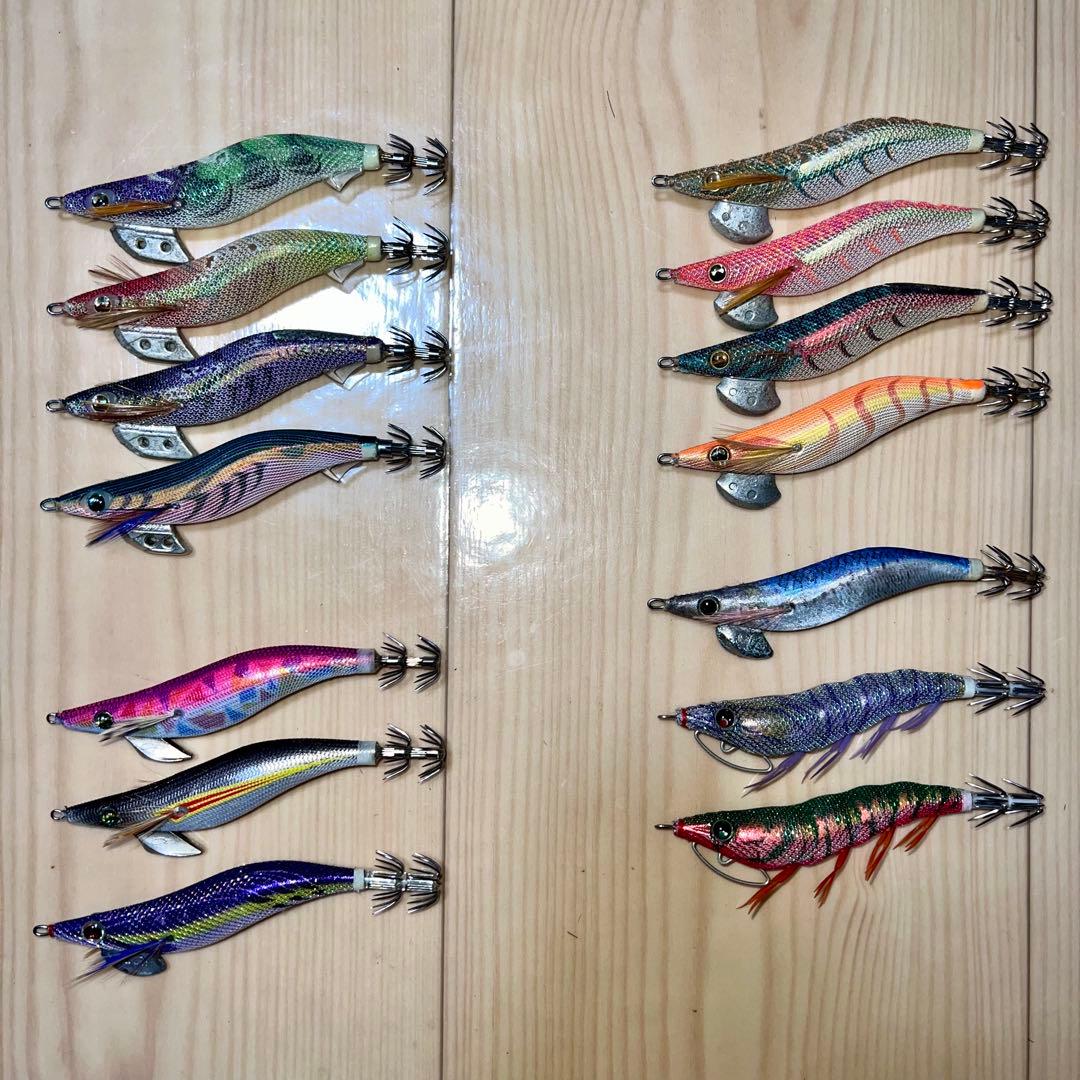 エギ 3号 14個 まとめ売り 秋イカ