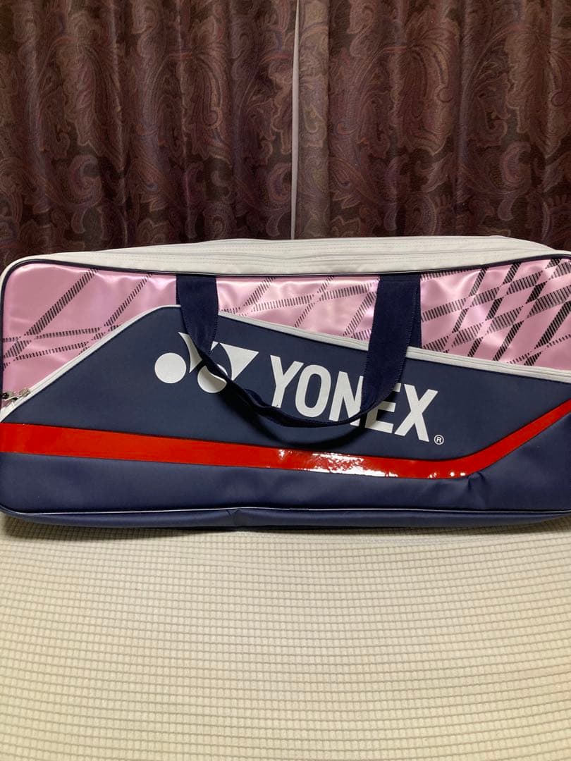 YONEX バドミントンバッグ ネイビー/ピンク