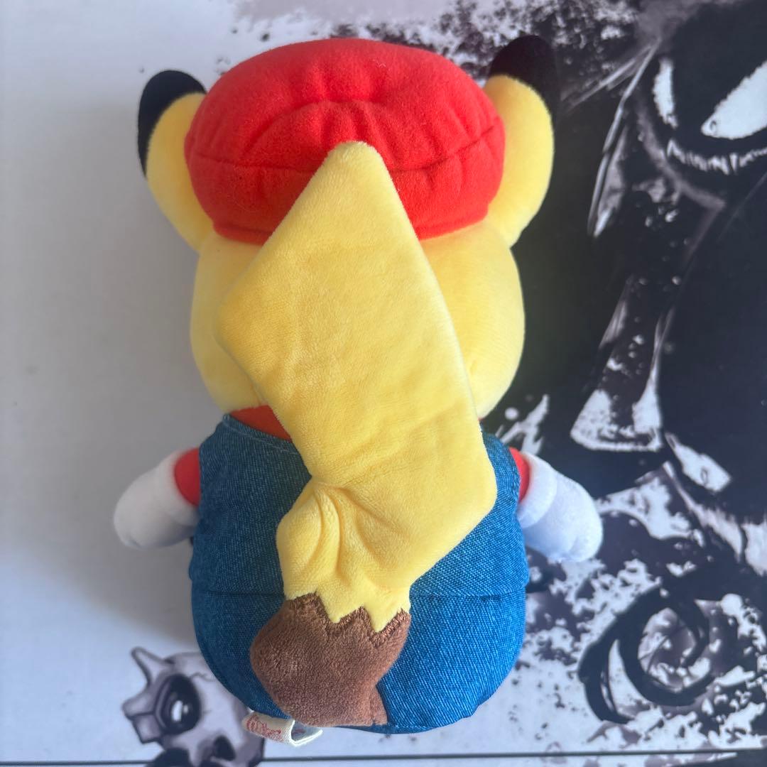 マリオピカチュウ　ぬいぐるみ　美品
