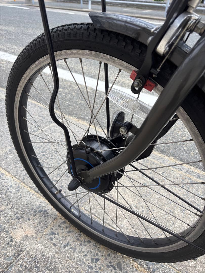 (福岡市内) ビッケモブdd グレー電動アシスト自転車 BM0B40