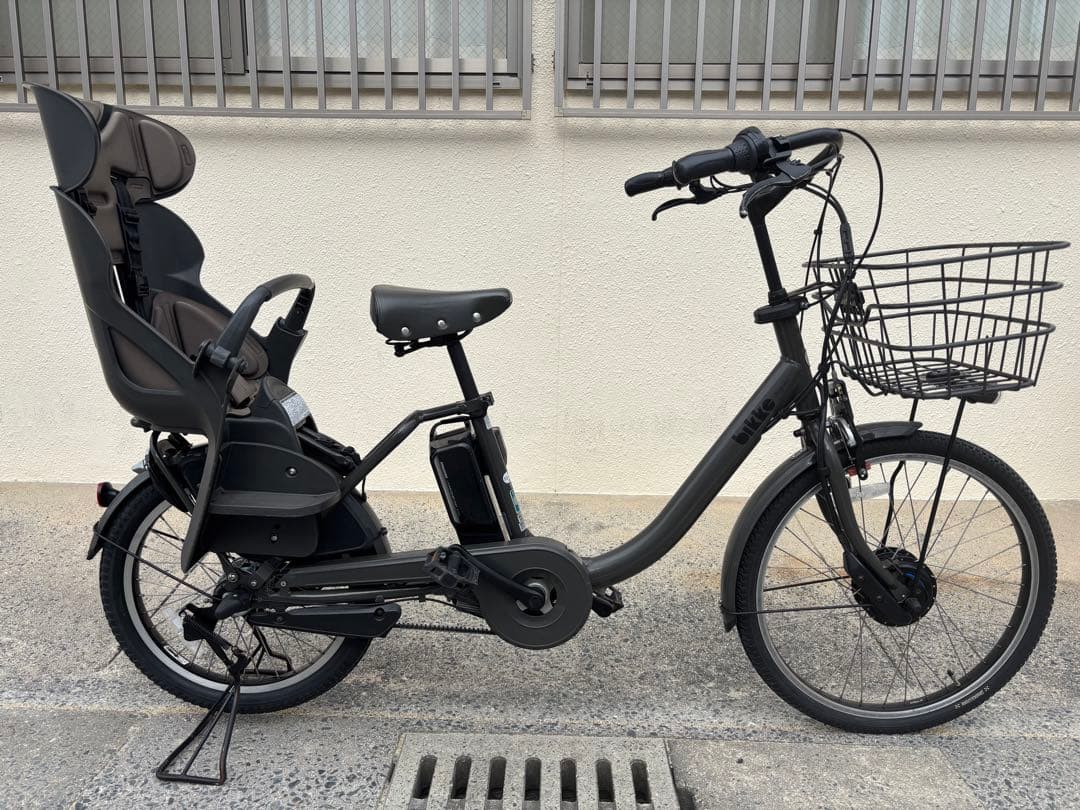 (福岡市内) ビッケモブdd グレー電動アシスト自転車 BM0B40