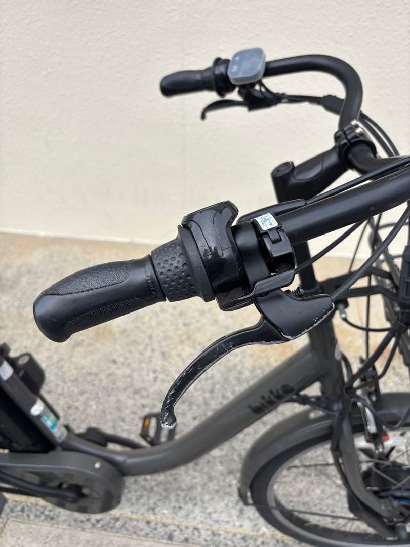 (福岡市内) ビッケモブdd グレー電動アシスト自転車 BM0B40