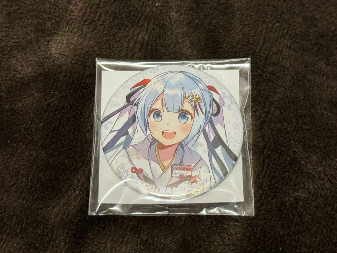 miku2018 アニメイト札幌店 限定缶バッジ