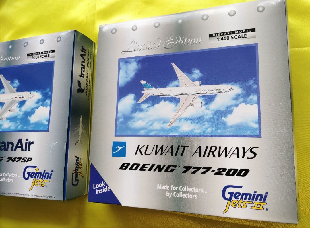 Gemini Jets クウェートエアウェイズとイランエア の２機 1:400