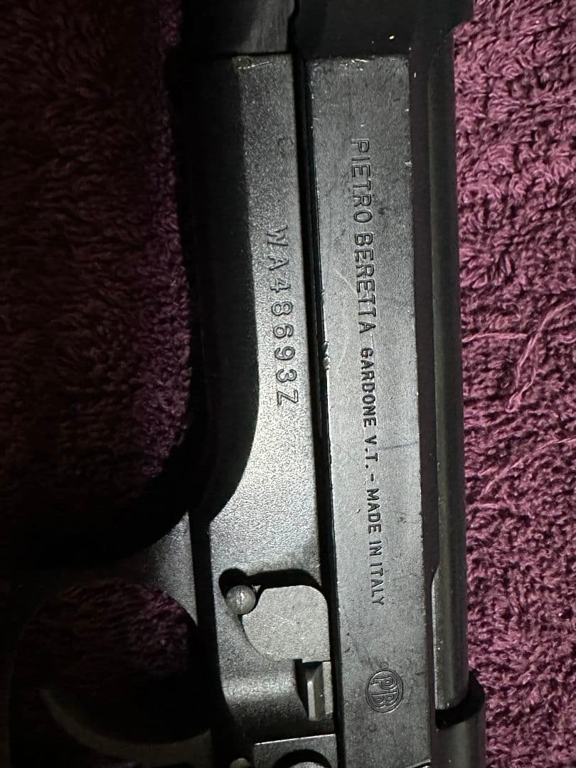 【WA ベレッタ M92FS】＋【実働エアコキ グロック17】初速あり 18禁