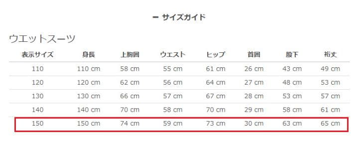 QUIKSILVERクイックシルバーキッズ子供用ウェットスーツスプリング150