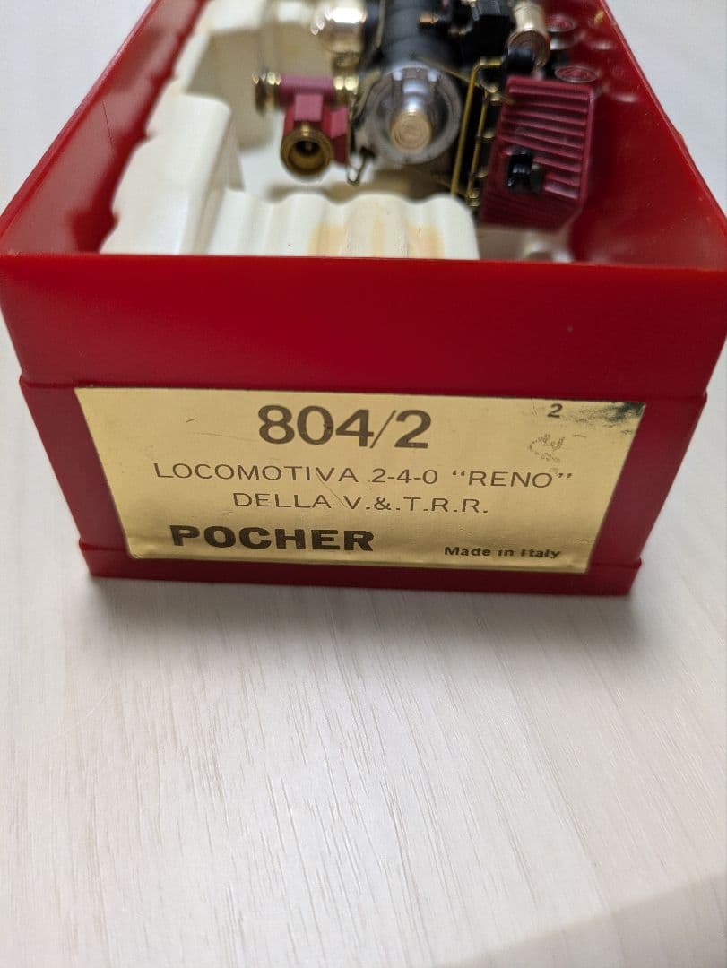 イタリア製 模型 POCHER 蒸気機関車