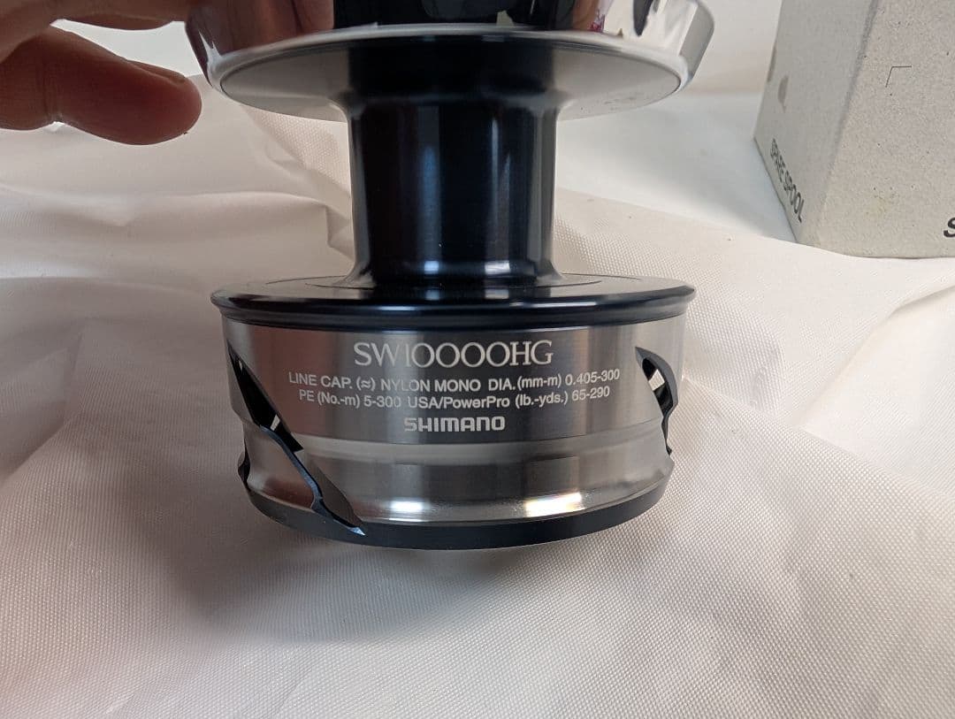 シマノ　管135ID 21ツインパワー SW10000HG スプール　美品