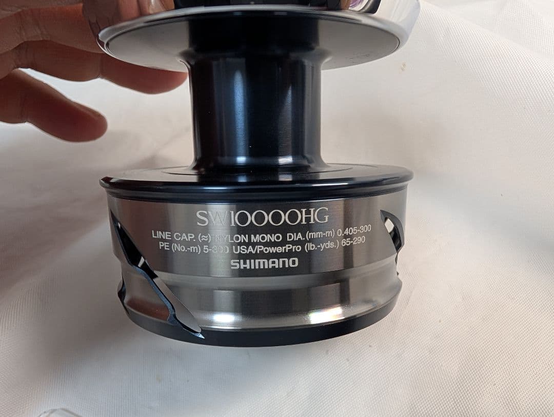 シマノ　管135ID 21ツインパワー SW10000HG スプール　美品