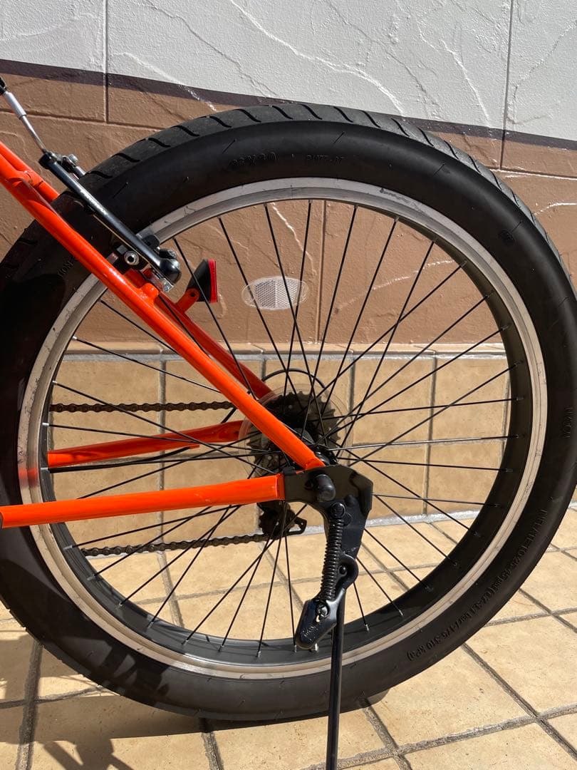 【室内保管】26インチマウンテンバイク 3インチ fatbike 8段