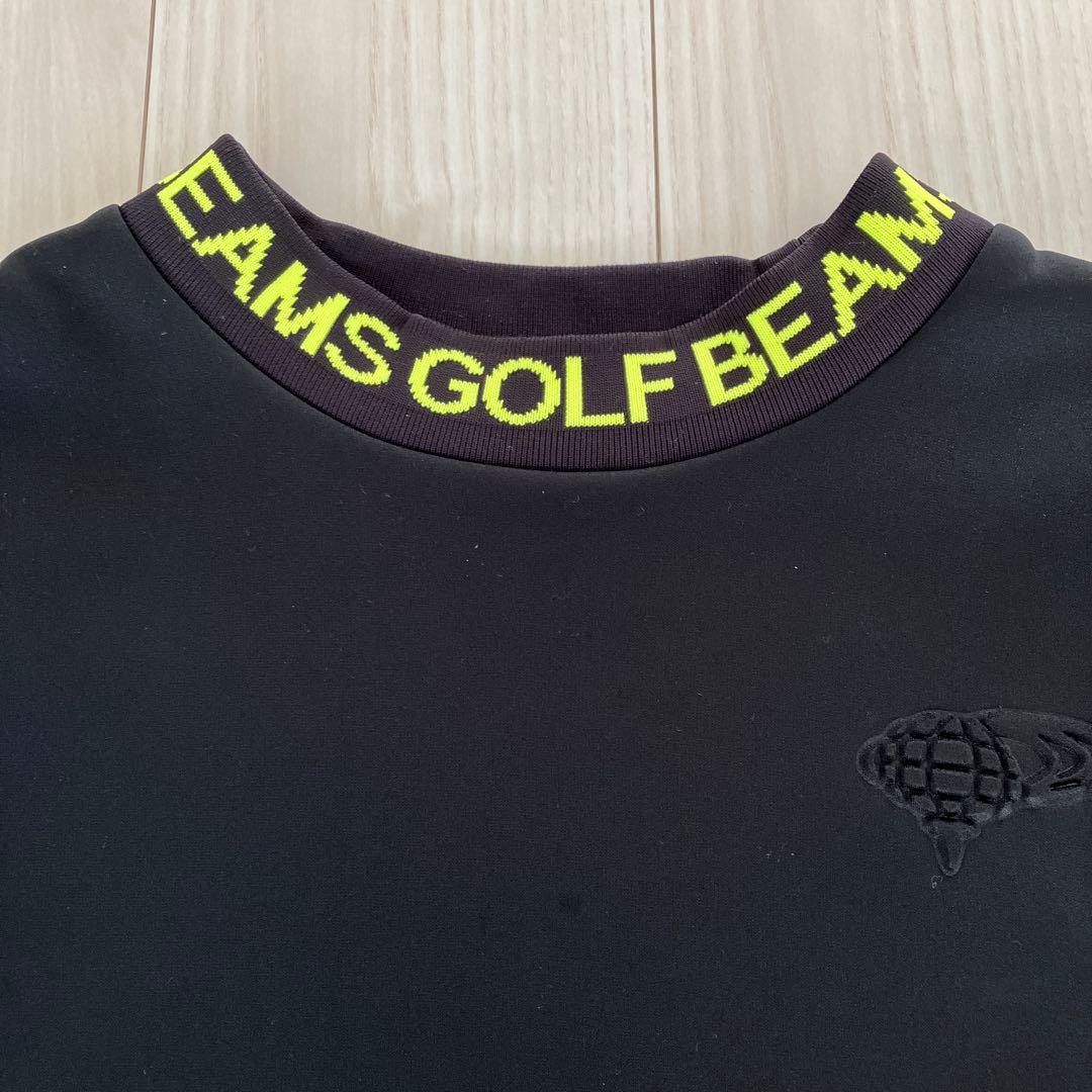 BEAMS GOLF ORANGE LABEL/襟ロゴ 裏フリース