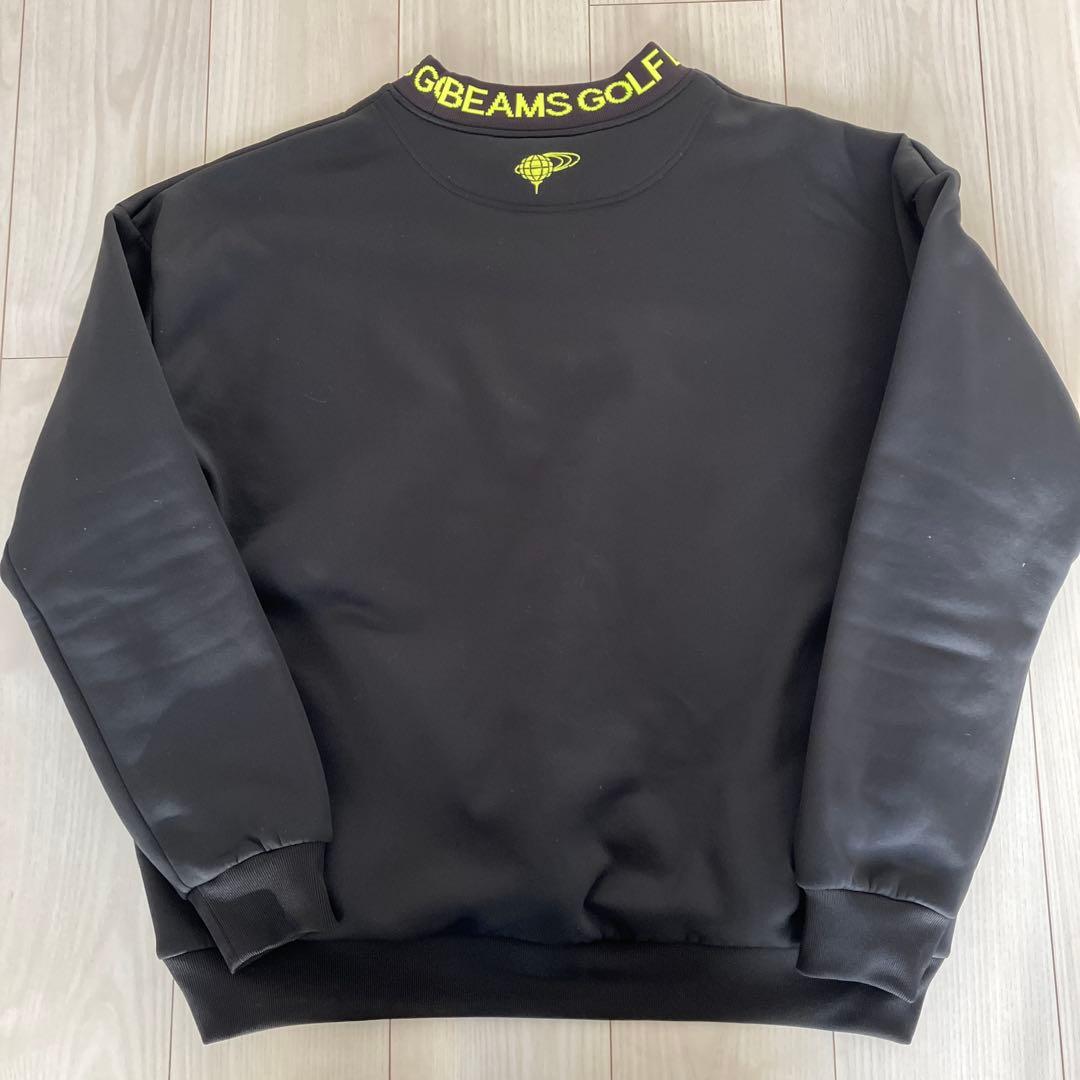 BEAMS GOLF ORANGE LABEL/襟ロゴ 裏フリース