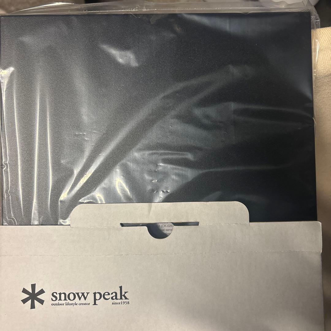 スノーピーク　ステンレス　トレイ　1ユニット　ブラック　雪峰祭限定