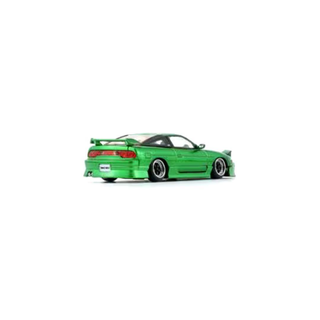ミニカー BMC 1/64 Nissan 180SX PRS13 Green