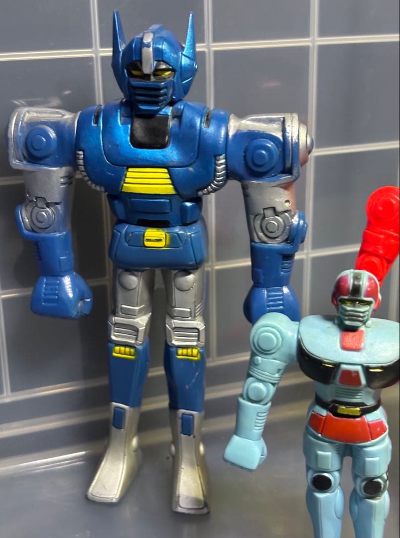 ソフビ　ポピー◆闘士ゴーディアン 3体セット◆タツノコプロ◆中古