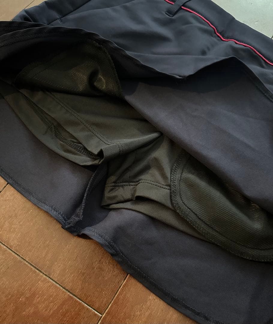 DESCENTE ネイビー フリルスカート SS