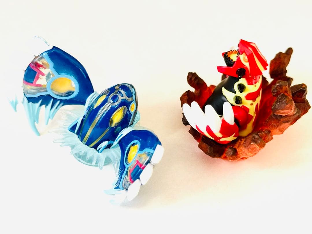 【非売品】ゲンシグラードン/ゲンシカイオーガ予約特典フィギュア2体セット