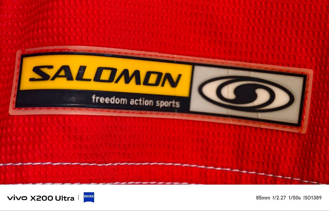 Salomon スキーウェア 上下 M 赤 セットアップ Y2K スノボ