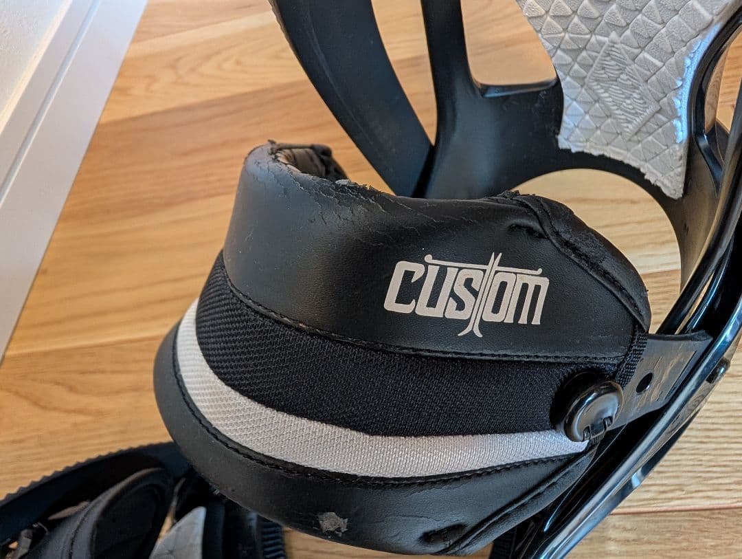 Burton Custom ビンディング ブラック/ホワイト