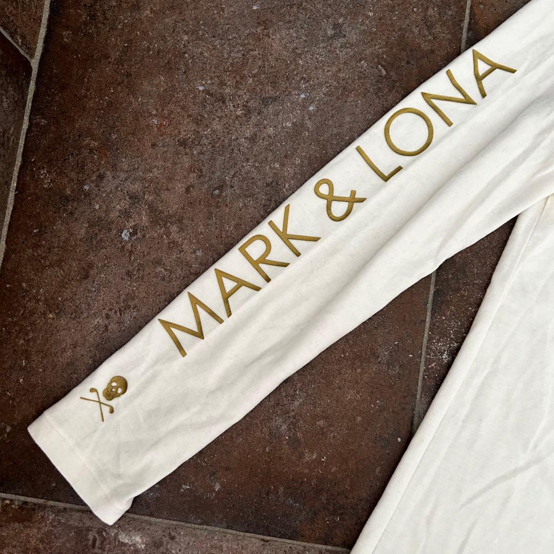 MARK&LONA 長袖　ハイネックインナー　ホワイト