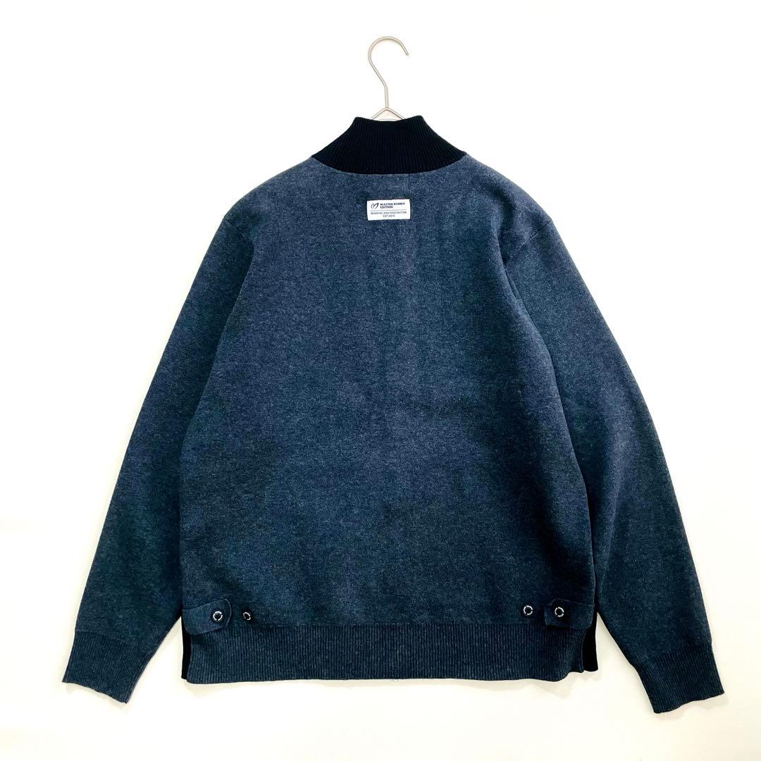 6530【美品】　マスターバニーエディション　ジップアップニットジャケット