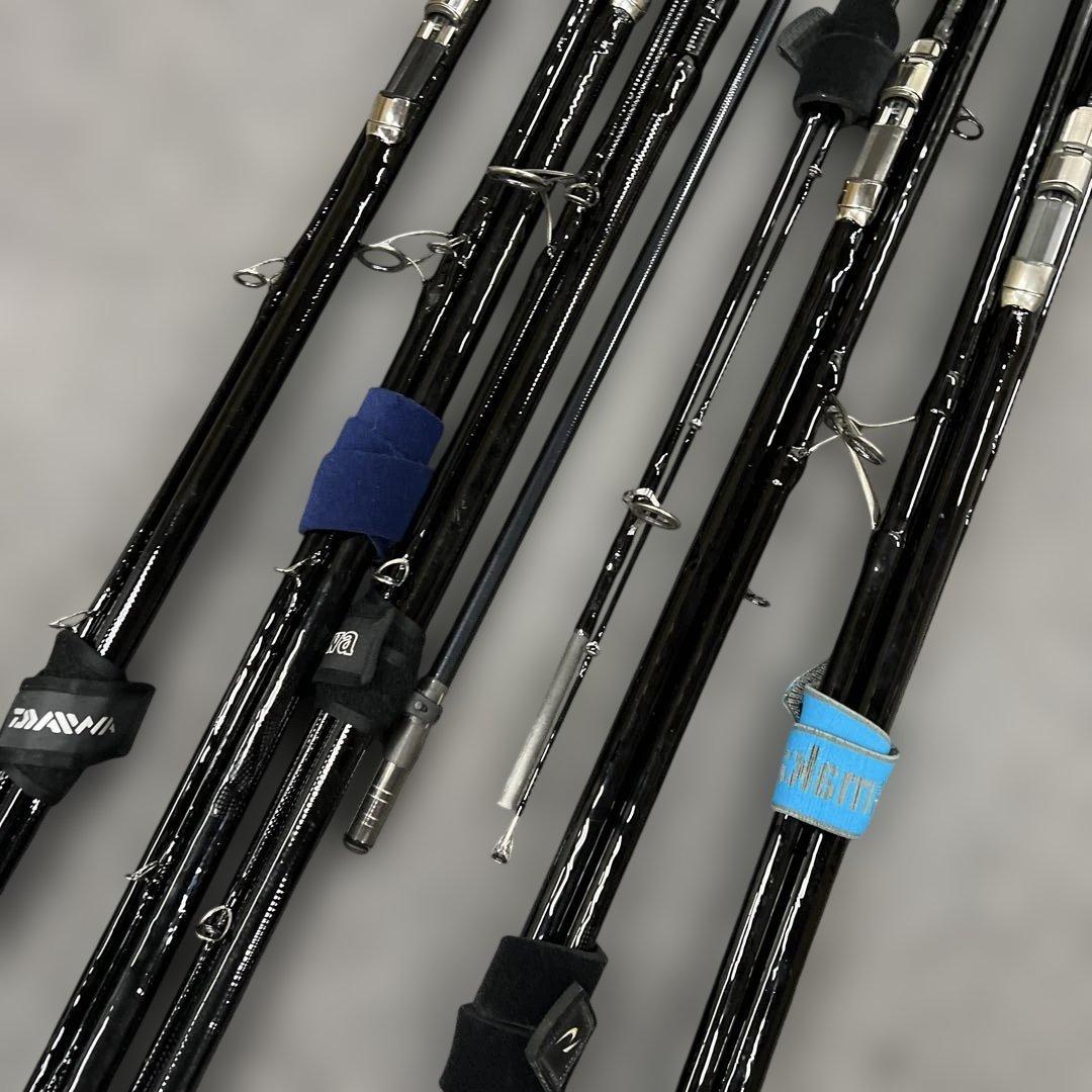 2 ダイワ　投げ竿　27-405S など7点まとめ売る現状品