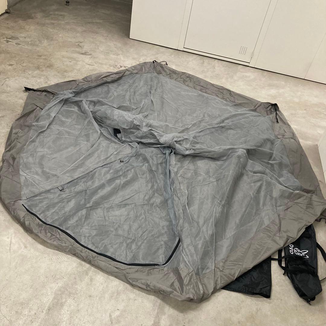 美品　DOD ONE POLE (S) ワンポールテントS ブラック　T3-44