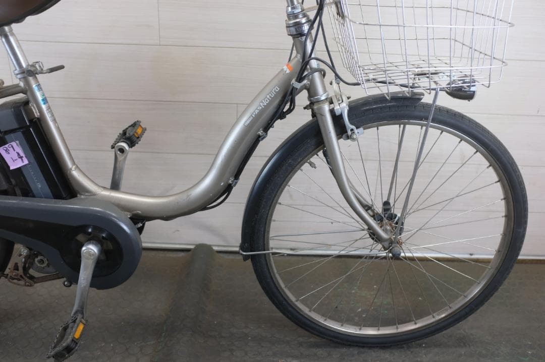 電動自転車ヤマハPAS　Natura 24インチ　3段　8.9Ah充電器あり