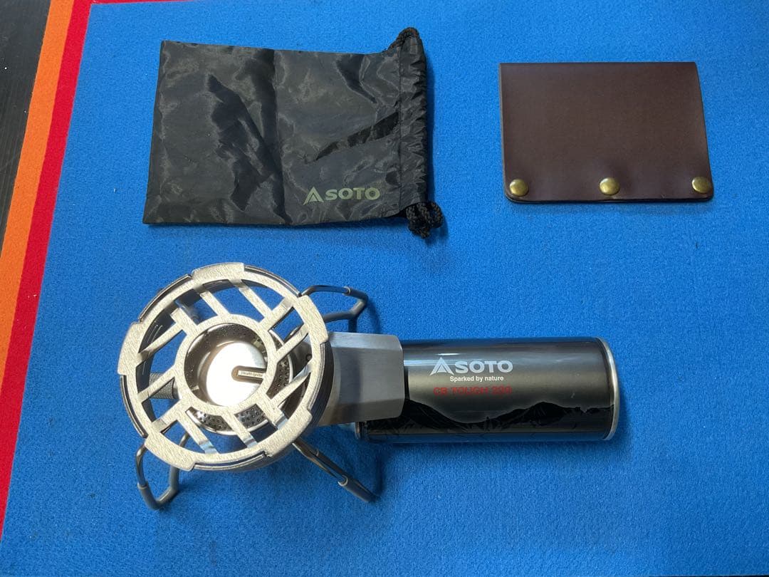 SOTOレギュレーターストーブST-340 動作良好美品・新品装備品多数付き