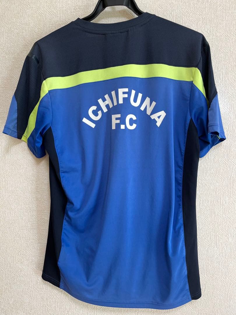 市立船橋サッカー部　Nike NFTB 半袖シャツ 青