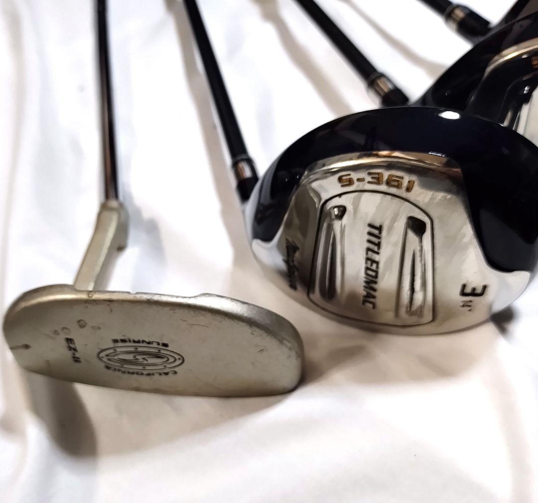 マグレガー　ゴルフクラブ12本　バッグ　セット　まとめ売り　GOLFボール